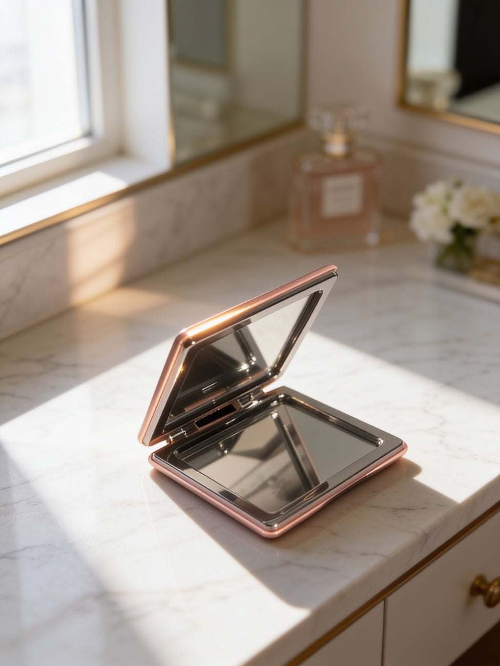 Karébeauty: BlushPink Compact Mirror💗